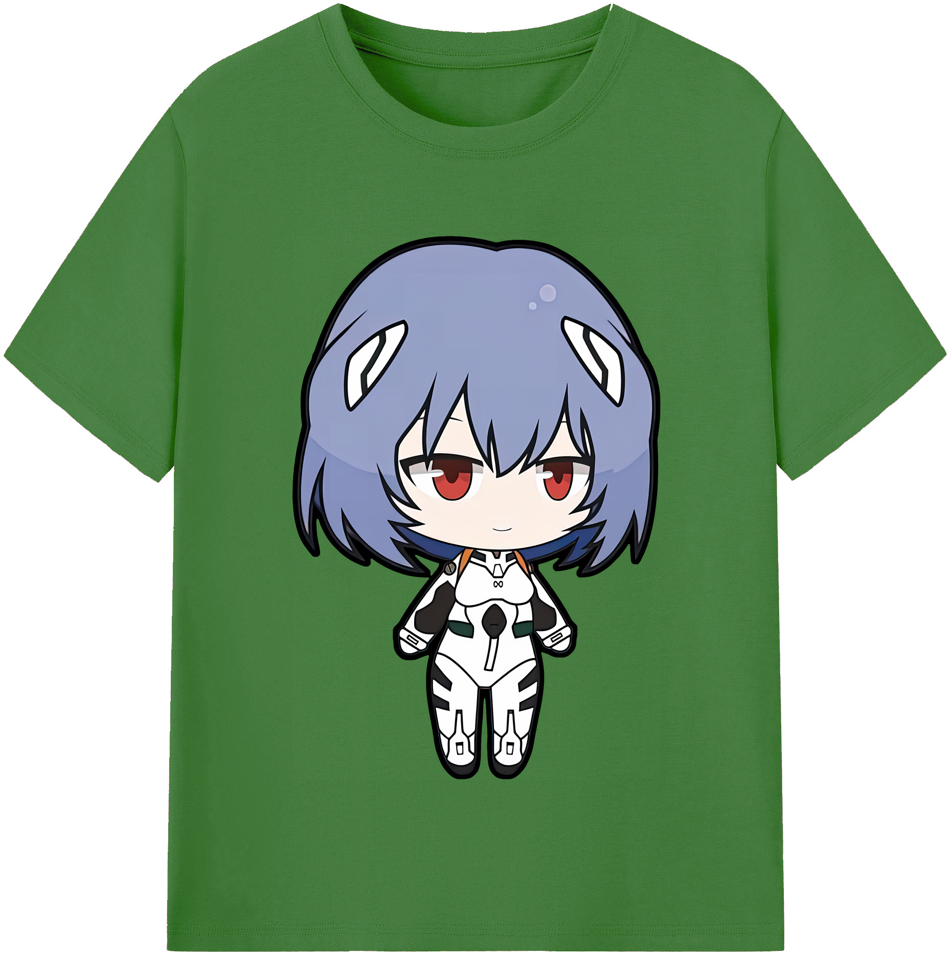 （画像用） EVA 新世紀エヴァンゲリオン レディースカジュアルプリントTシャツ（綿100％）